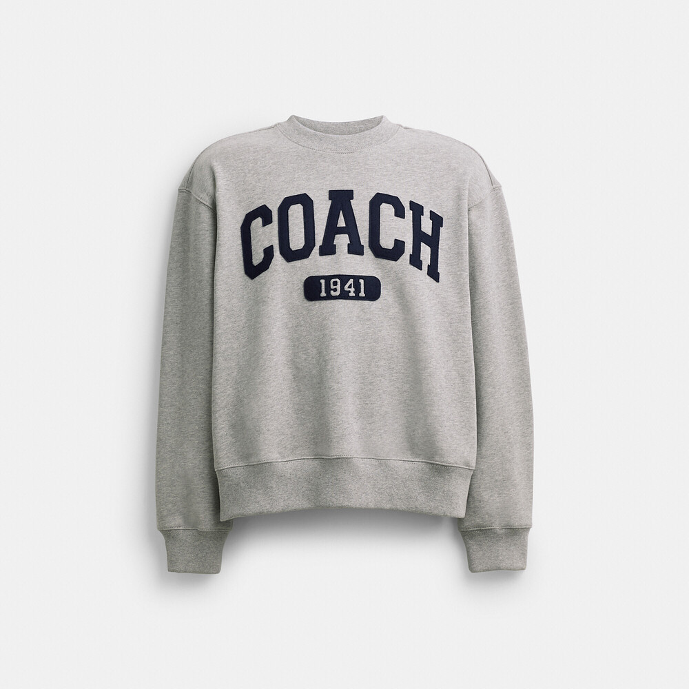 Coach Outlet Sporty Boyfriend Crewneck Sweatshirt